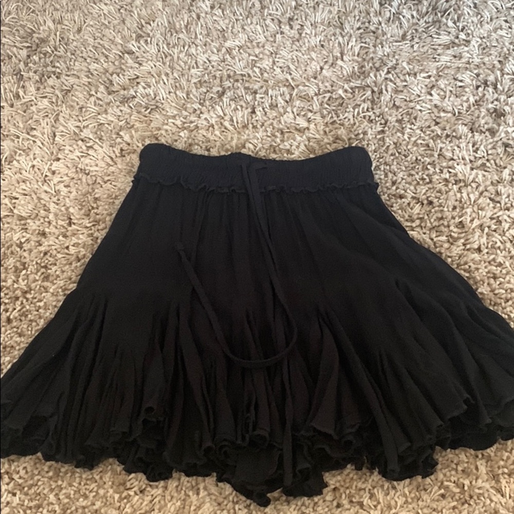 Black skirt